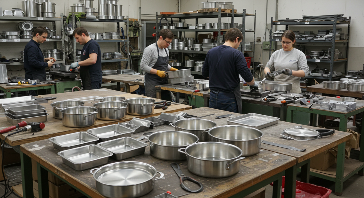 Fabrication d'articles métalliques ménagers : Ce qu'il faut savoir