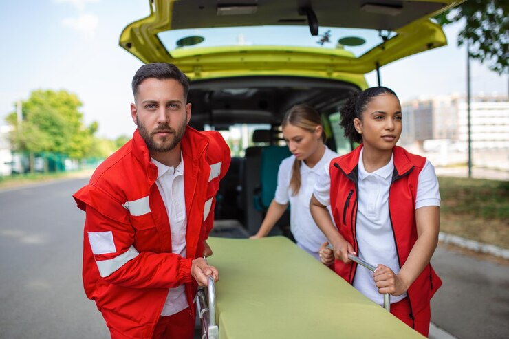 ambulances